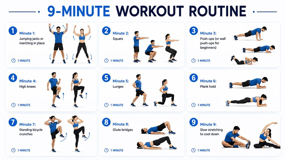 9-Minute-Home-Workout-Plan