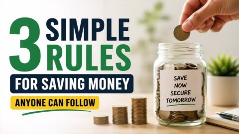 3 Simple Rules For Saving Money